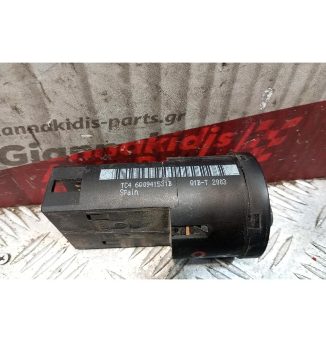 Διακόπτης Φωτων Volkswagen Polo 9N 2002-2005 6Q0941531B 17 pins