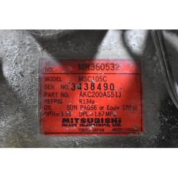 Κομπρεσέρ Aircondition Mitsubishi L200 4D56 K74 1997-2005 MR360532