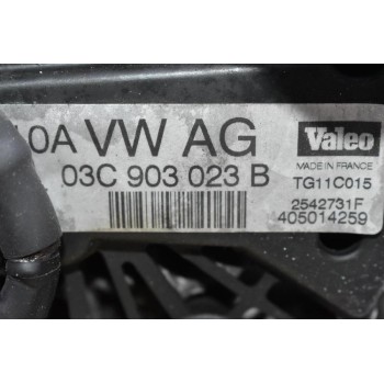 Δυναμό Volkswagen 1.4 TSI CAV BLG BMY CAX 2008-2013 03C903023B 140A (Seat Audi Skoda) (Γνήσιος)