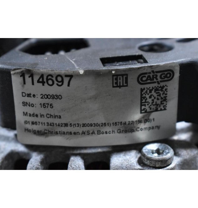 Δυναμό Volkswagen Transporter T5 / T6 2.0 CFC CFCA 2010-2017 (Γνήσια) 114697 (Ιμιτασιον)