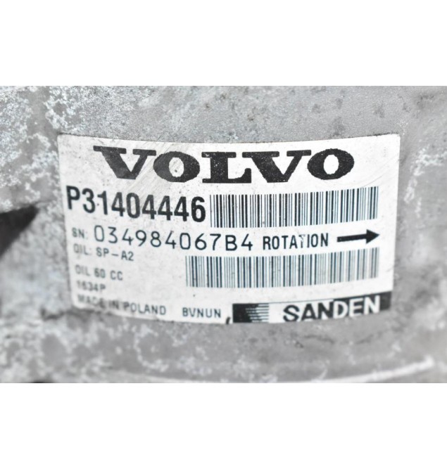 Κομπρεσέρ Aircondition - A/C Volvo V40 S60 D4204T14 2012-2020 P31404446 (Γνήσιο)