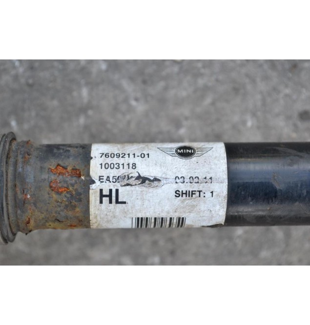 Ημιαξονιο Αριστερο Mini Cooper 1.6 Ν16Β16 2008-2014 R56 7609211-01