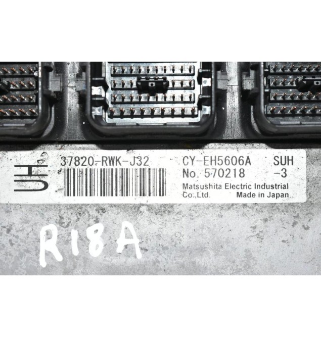 Εγκέφαλος Honda Civic 1.8 R18A2 2005-2012 37820-RWK-J32 CY-EH5606A (Γνήσιος)