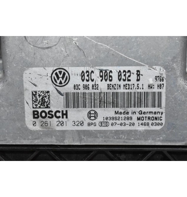 Εγκέφαλος Κινητήρα Volkswagen Golf 1.4 TSI 2006-2012 03C906032B 0261201320 1039S21289 3C906032