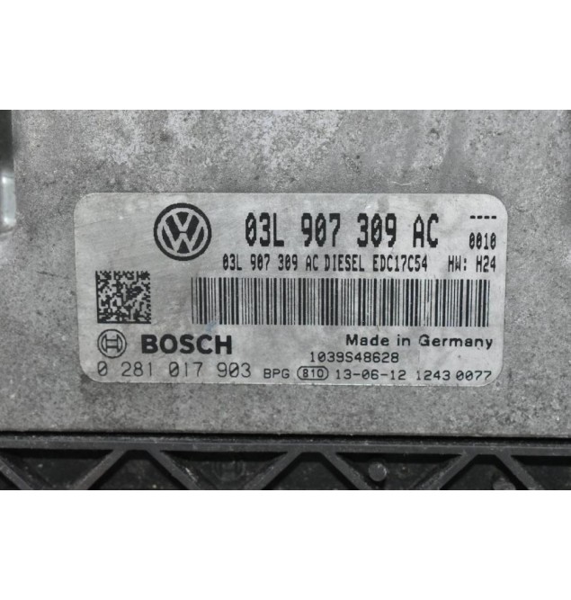 Εγκέφαλος Volkswagen Amarok 2010-2020 03L907309AC 0281017903 1039S48628