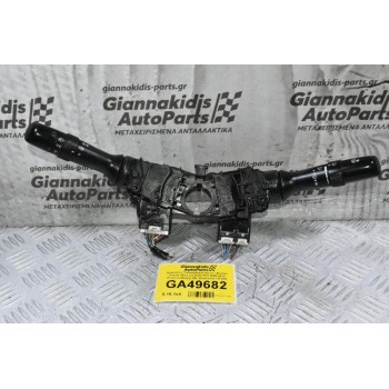 Διακόπτες Υαλοκαθαριστήρων / Φώτων Φλας Τoyota Hilux KUN 2006-2015 (Γνήσιο) (6 + 12 pins) (Με Φλασιέρα) 17F653 17F465 173832