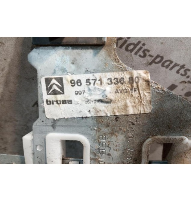 Γρύλλος - Μηχανισμός Παραθύρου Χωρις Μοτερ Εμπρος Αριστερα Citroen C4 2004-2008 9657133680