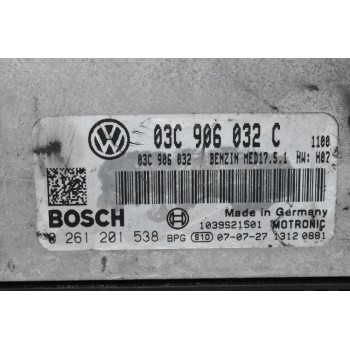 Εγκέφαλος Κινητήρα Volkswagen Golf 1.4 TSI 2006-2012 03C906032C 0261201538 17.5.1 1039S21501