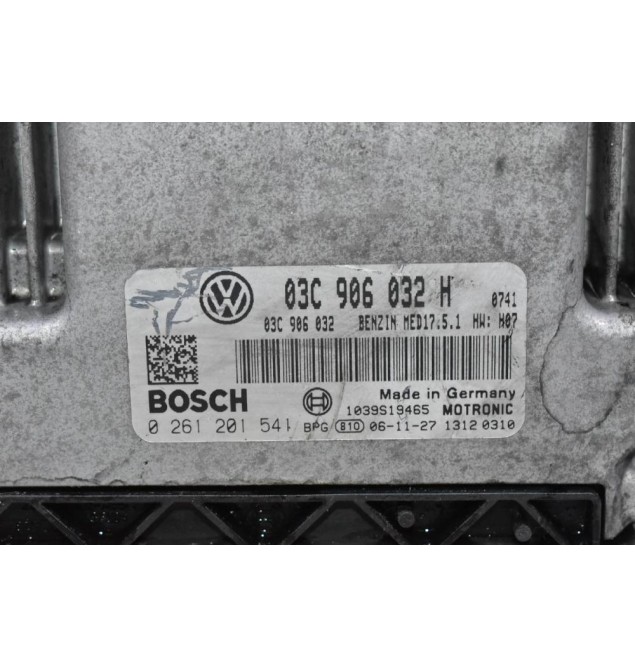 Εγκέφαλος Κινητήρα Volkswagen Golf 1.4 TSI 2004-2008 03C906032H 03C906032 0261201541 17.5.1