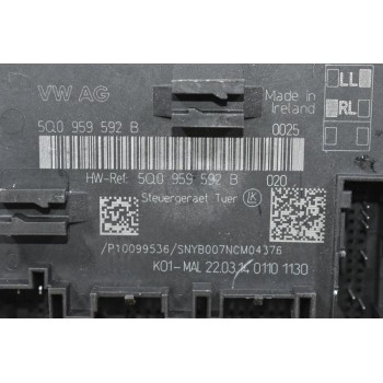 Εγκέφαλος / Πλακέτα Πόρτας Audi A3 / S3 2010-2020 (Γνήσιο) 5Q0959592B (Seat Skoda Volkswagen)