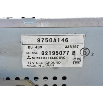 Ψηφιακή Οθόνη Ενδείξεων Mitsubishi L200 ΚΒ4 2006-2014 8750A146 (Γνήσιο)