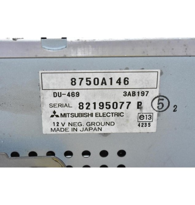 Ψηφιακή Οθόνη Ενδείξεων Mitsubishi L200 ΚΒ4 2006-2014 8750A146 (Γνήσιο)