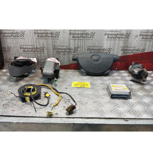 Σετ Immobilizer Chevrolet Lacetti 2003-2008 FN4PT0990 96456677 96406716 J200FRTRH9P J200FRTLH8P J200FRTLH8P