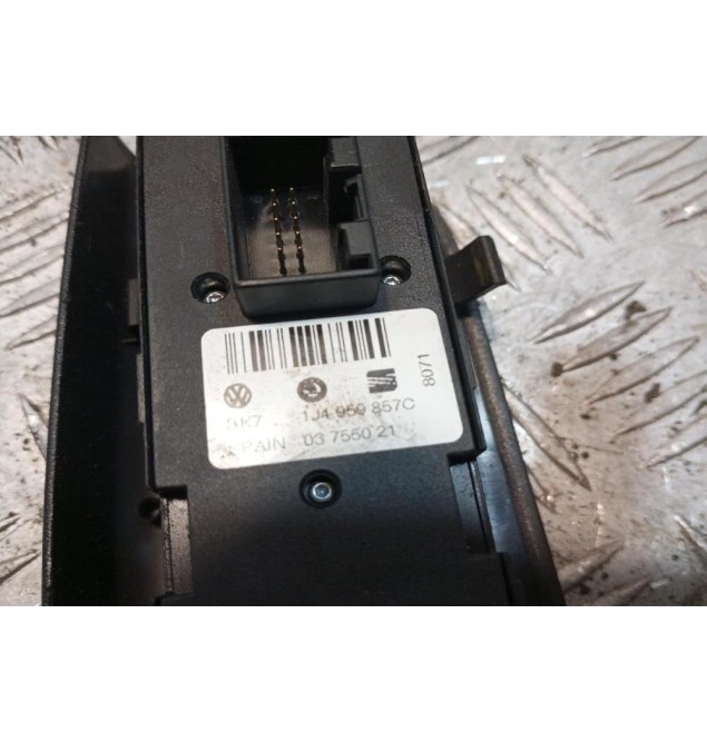 Διακόπτες Παραθυρων/Κλειδωματος Με Πλαισιο Εμπρος Αριστερα Skoda Octavia 2004-2008 1J4959857C 10 pins