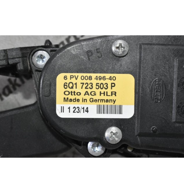 Πεντάλ Γκαζιού Volkswagen Amarok 2015-2020 6Q1723503P (Γνήσιο) (Ποτενσιόμετρο) (Audi A1 / Seat Ibiza / Skoda Fabia Rapid)