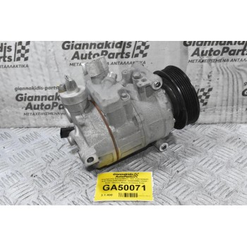 Κομπρεσέρ Aircondition - A/C Volkswagen Golf 2004-2008 DENSO 1K0820859J (Seat / Audi / Skoda) (Μικρό Σπάσιμο Στην Τροχαλία)