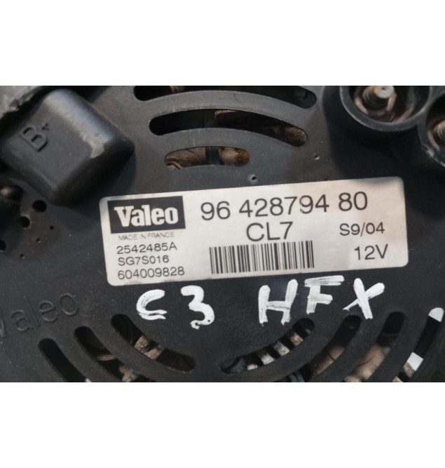 Δυναμό Citroen C3 Κωδ.Κινητηρα HFX 2002-2005 2542485A SG7S016 9642879480