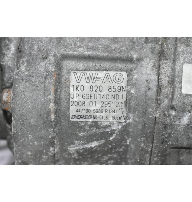Κομπρεσέρ Aircondition Volkswagen Golf IV 1.4 TSI BMY 2008-2013 DENSO 1K0820859N GE447190-5986 (Seat Audi Skoda)