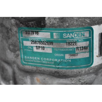 Κομπρεσέρ Aircondition Fiat Ducato 2.3cc Multijet F1AE 2002-2015 SD7V16 (Γνήσιο) (Iveco Daily) (Citroen / Peugeot)