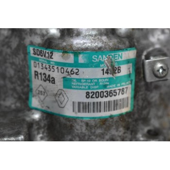 Κομπρεσέρ Aircondition - A/C Κλιματισμός Renault Clio / Kangoo 1.5 K9K 2002-2015 8200365787