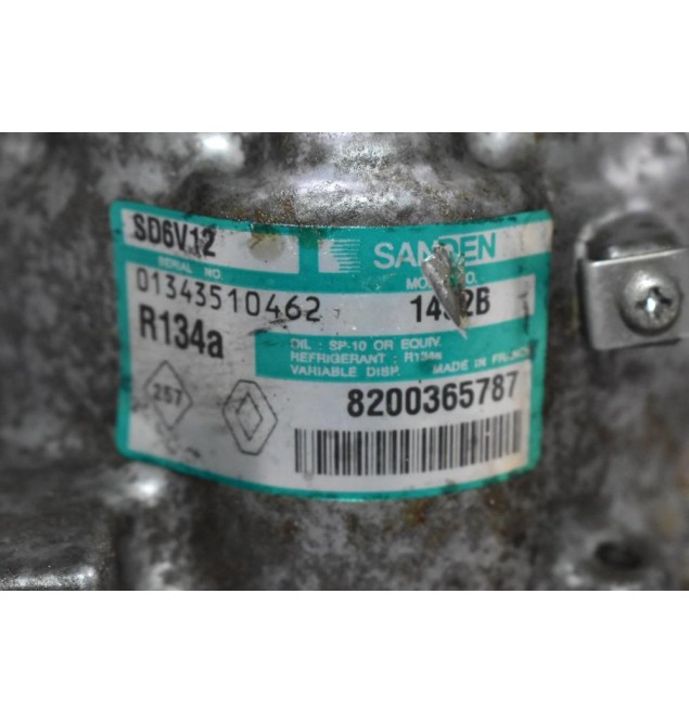 Κομπρεσέρ Aircondition - A/C Κλιματισμός Renault Clio / Kangoo 1.5 K9K 2002-2015 8200365787