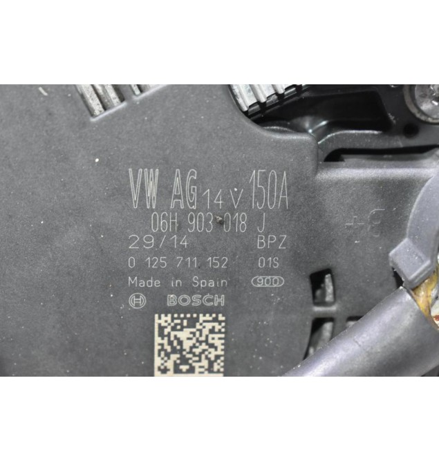 Δυναμό Audi S4 A4 RS4 A5 Q5 2008-2020 06H903016J 0125711152 150A (Γνήσιο) (Seat Skoda Volkswagen)