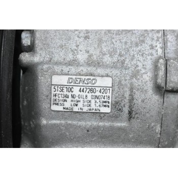 Κομπρεσέρ Aircondition Toyota Auris / Yaris 1NR 1.3 2008-2015 DENSO 447260-4201 5TSE10C (Μικρό Σπάσιμο Στην Τροχαλία)