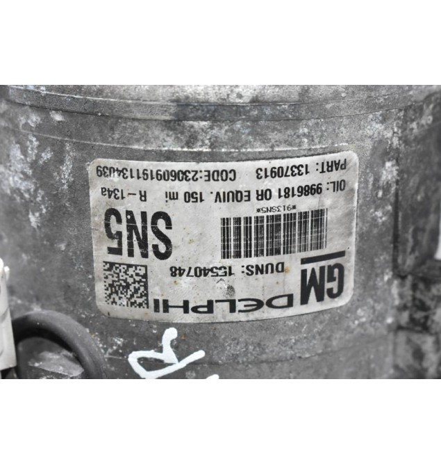 Κομπρεσέρ Aircondition - A/C Opel Astra / Zafira 1.7 CDTI A17DTR 2010-2015 DELPHI 13370913