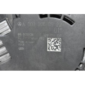 Δυναμό Mercedes-Benz C180 W204 W212 W205 C204 1.6cc 274910 2007-2020 A0009060922 0125711100 (Γνήσια)