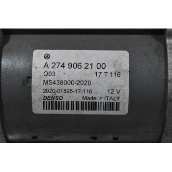 Μίζα Mercedes-Benz E200 W212 /C200 W205 2.0 274920 274910 2005-2020 A2749062100 MS438000-2020 (W213 W214 W218)