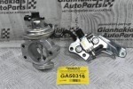 Βαλβίδα Καυσαερίων EGR Toyota Hilux 2KD KUN 2010-2015 25800-30120 25819-30100 (Καινούργια) (Γνήσια) (Σετ 2 Τεμάχια)