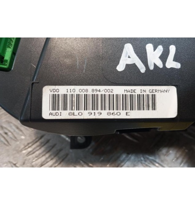 Καντράν - Κοντέρ Audi A3 Κωδ.Κινητηρα AKL 1996-2003 8L0919860E 2 Φις