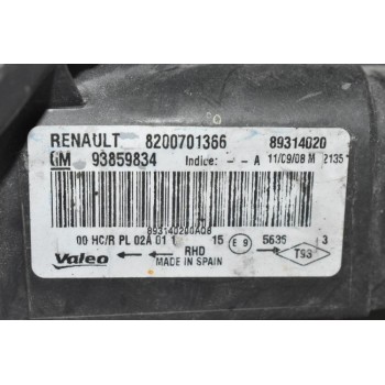 Φανάρι Εμπρός Δεξί Renault Trafic 2007-2014 93859834 8200701366 (Opel Vivaro) (Nissan Primastar) (Γνήσιο)