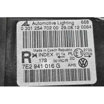 Φανάρι Εμπρός Δεξιά Volkswagen T5 Transporter 2002-2015 7E2941016G (Γνήσιο)