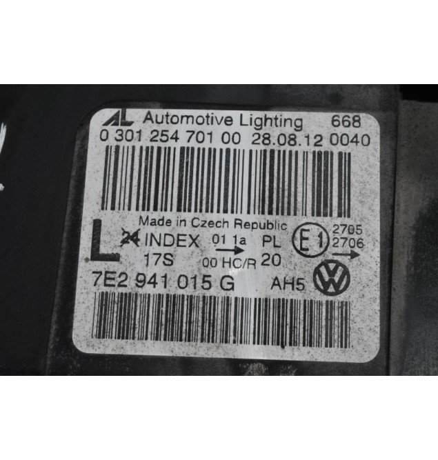 Φανάρι Εμπρός Αριστερό Volkswagen T5 Transporter 2002-2015 7E2941015G (Γνήσιο)