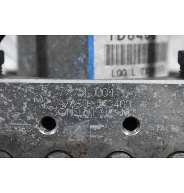 Μονάδα ABS Nissan X-Trail / Juke 2004-2012 47660-JG400 TD8403 7X061575 A98000E89 (Γνήσια)