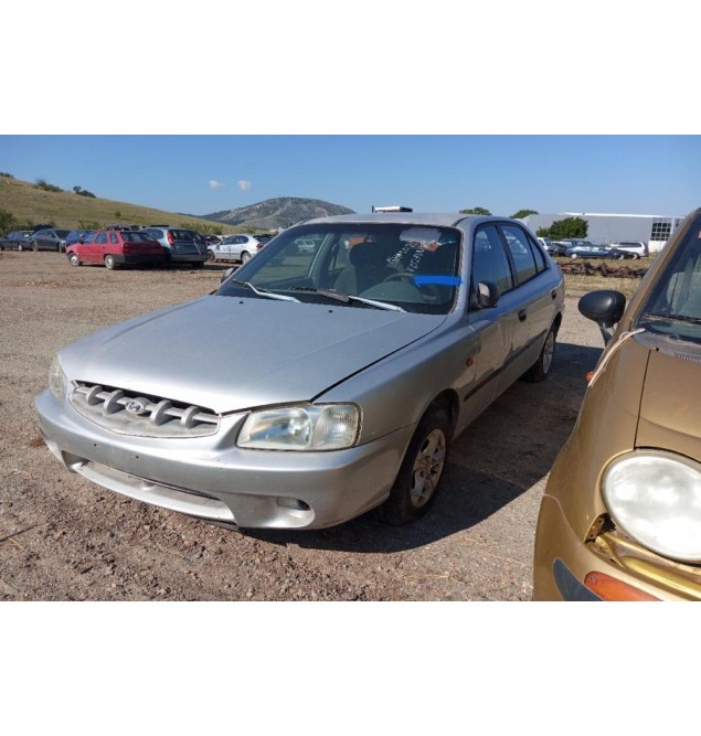 Ολόκληρο Αυτοκίνητο Hyundai Accent Κωδ.Κινητηρα G4EA 1400cc 75hp 2000-2004