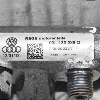 Μπεκιέρα / Φλογέρα Audi A4 2.0 TDI CJC 2008-2016 (Γνήσια) 03L130089Q 03L906051 057130764AB 0281006075 (Seat - Volkswagen - Skoda)