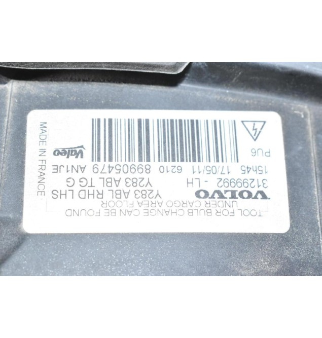 Φανάρι Εμπρός Αριστερο Volvo S60 2010-2014 31299992 89905479 (Γνήσιο) Xenon