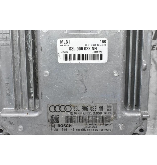 Εγκέφαλος Audi A4 2.0 TDI 2008-2015 03L906022NN 03L906019AL 0281016140 1039S39368 (Γνήσιο)