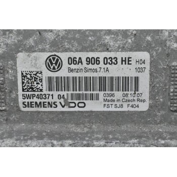 Εγκέφαλος Seat Leon 1.6 2000-2012 06A906033HE 5WP40371 SIEMENS (Audi Skoda Volkswagen)