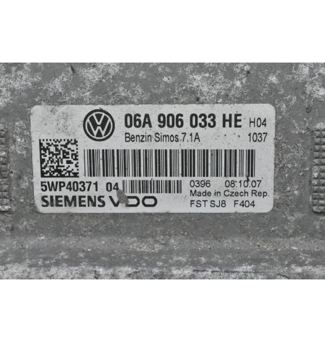 Εγκέφαλος Seat Leon 1.6 2000-2012 06A906033HE 5WP40371 SIEMENS (Audi Skoda Volkswagen)