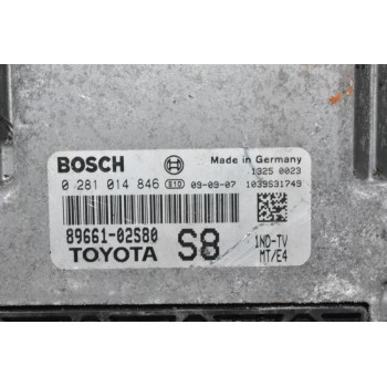Εγκέφαλος Toyota Corolla - Auris 1.4D D4D 2005-2010 89661-02S80 0281014846 1039S31749