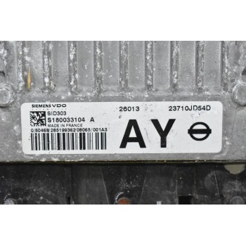 Εγκέφαλος Κινητήρα Nissan Qashqai 2006-2015 SIEMENS SID303 S180033104 A 23710-JD54D