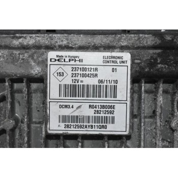 Εγκέφαλος Renault Megane 1.5 2010-2022 237100121R 237100425R