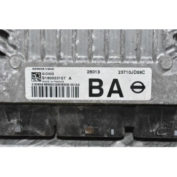 Εγκέφαλος Κινητήρα Nissan Qashqai 2006-2015 SIEMENS SID303 S180033107 A 23710-JD59C