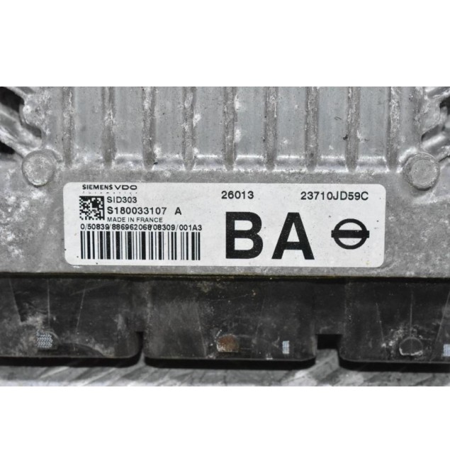 Εγκέφαλος Κινητήρα Nissan Qashqai 2006-2015 SIEMENS SID303 S180033107 A 23710-JD59C