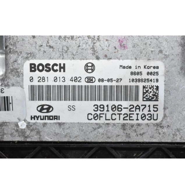 Εγκέφαλος Hyundai i30 1.6 CRDI 2005-2020 39106-2A715 0281013402