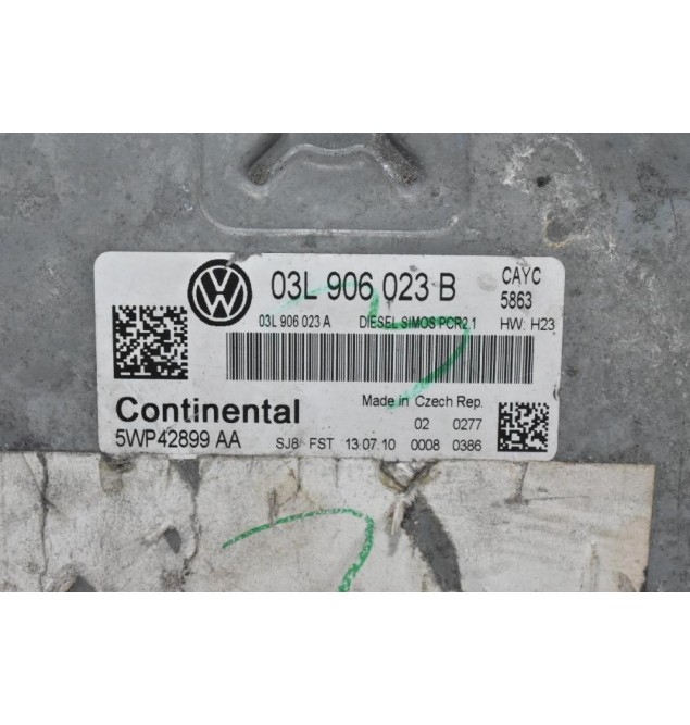 Εγκέφαλος Volkswagen Golf / Touran / Tiguan 1.6 TDI 2005-2015 03L906023B 5WP42899 AA 03L906023A (Seat / Audi / Skoda)