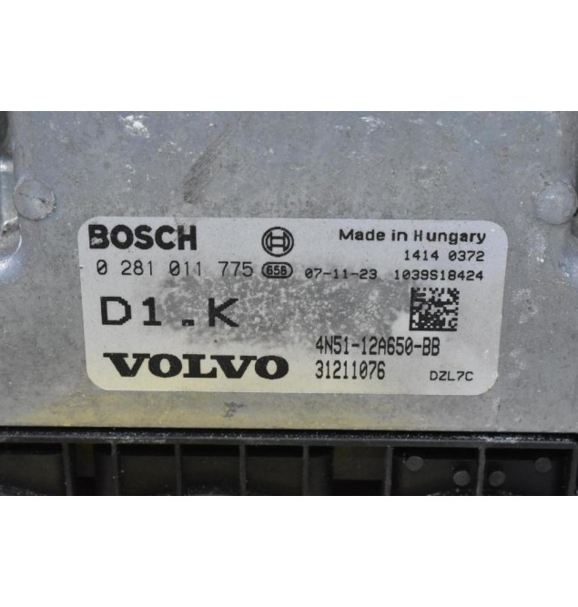 Εγκέφαλος Volvo S40 V50 C30 1.6 D 2005-2015 4N51-12A650-BB 31211076 0281011775 1039S18424